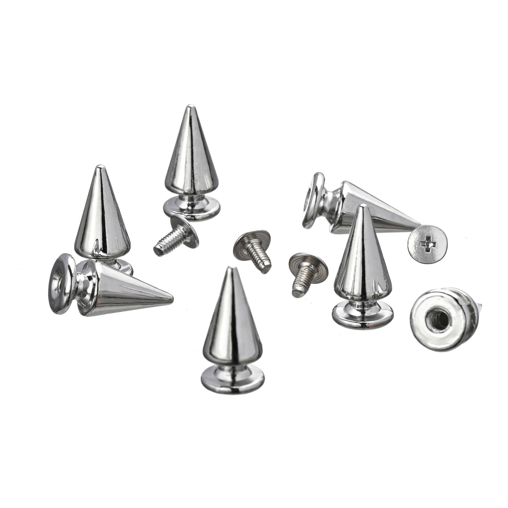 20mm Rhodium Spikes, 10ct. by Bead Landing™